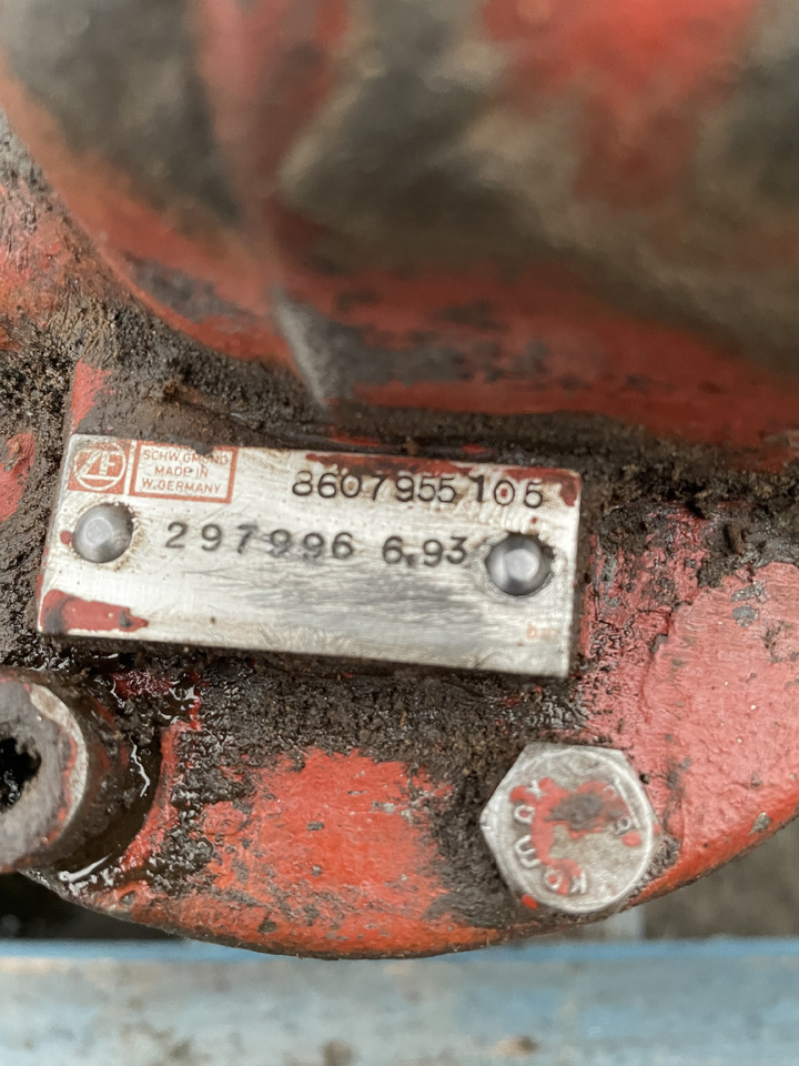 ZF 4PW45H1 Zettelmayer Volvo - skrzynia biegów - pompa tłokowa 8607955105 - תיבת הילוכים עבור מכונה חקלאית: תמונה 4 ZF 4PW45H1 Zettelmayer Volvo - skrzynia biegów - pompa tłokowa 8607955105 - תיבת הילוכים עבור מכונה חקלאית: תמונה 4