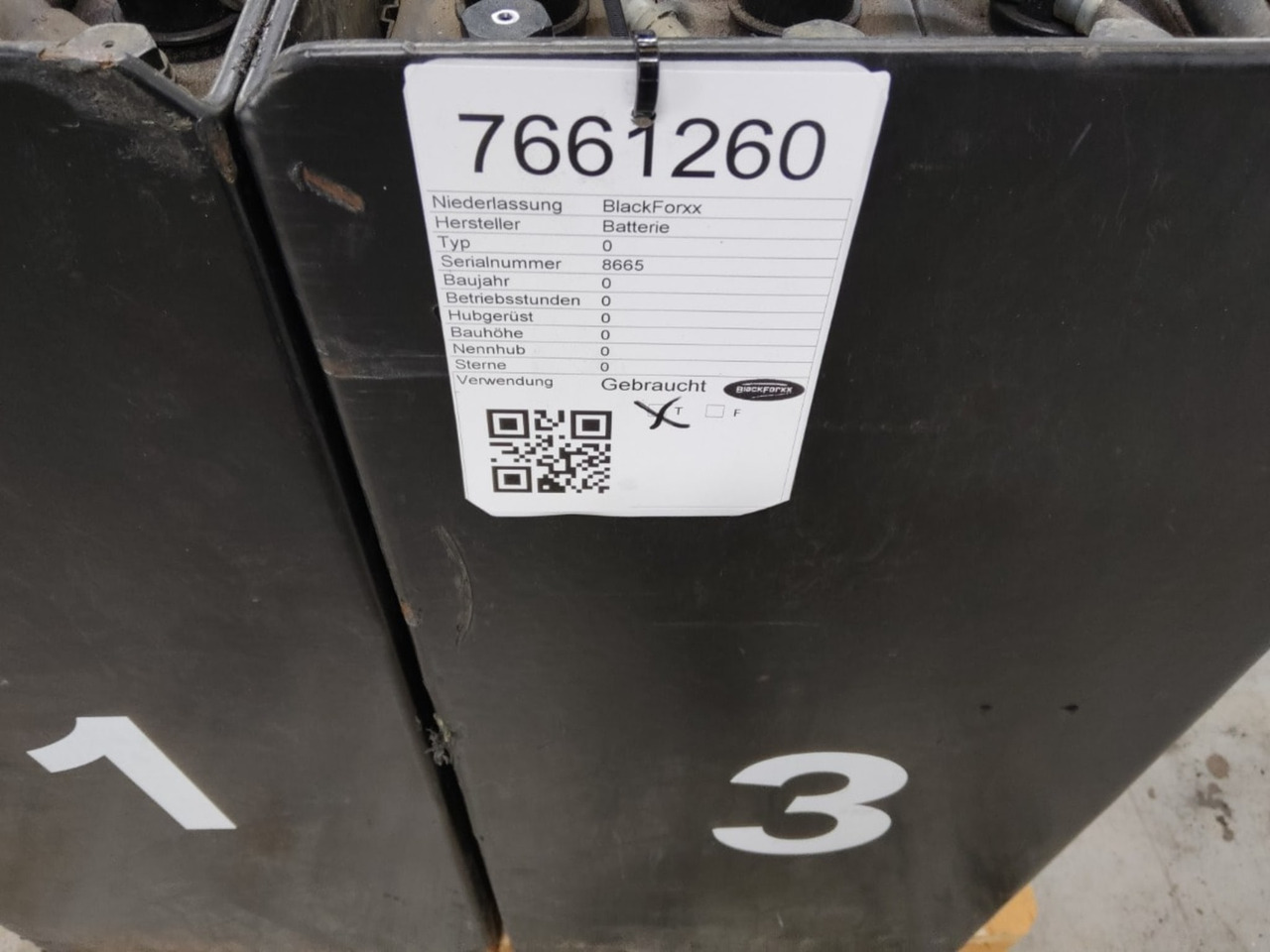 Battery Package - 2 Pcs. - מצבר עבור ציוד לטיפול בחומרים: תמונה 2 Battery Package - 2 Pcs. - מצבר עבור ציוד לטיפול בחומרים: תמונה 2
