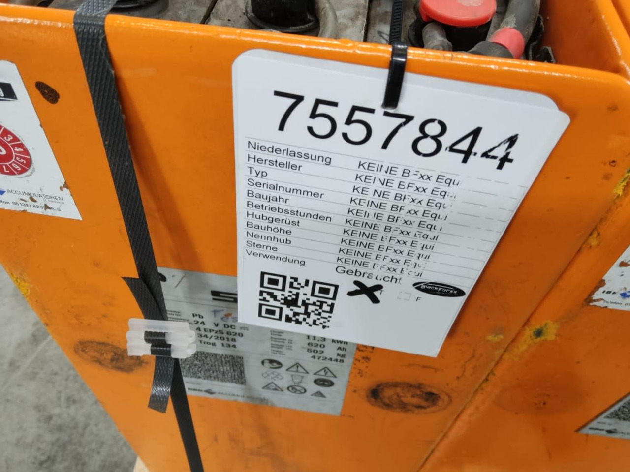 Battery Package - 2 Pcs. - מצבר עבור ציוד לטיפול בחומרים: תמונה 2 Battery Package - 2 Pcs. - מצבר עבור ציוד לטיפול בחומרים: תמונה 2
