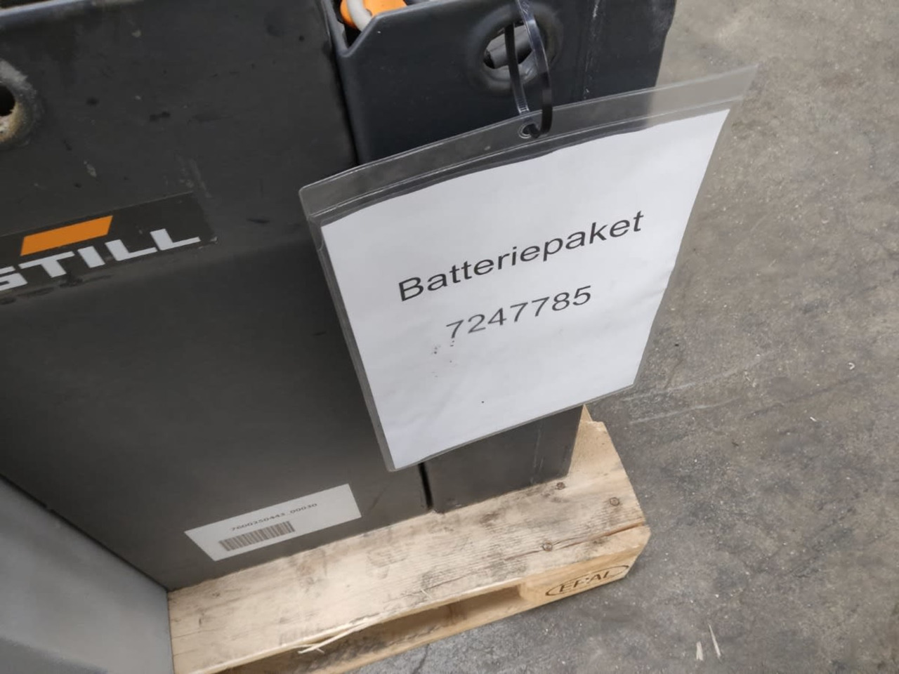 Battery Package - 5 Pcs. - מצבר עבור ציוד לטיפול בחומרים: תמונה 2 Battery Package - 5 Pcs. - מצבר עבור ציוד לטיפול בחומרים: תמונה 2