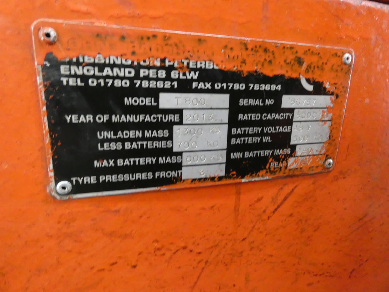 Bradshaw T800 - טרקטור גרירה: תמונה 5 Bradshaw T800 - טרקטור גרירה: תמונה 5