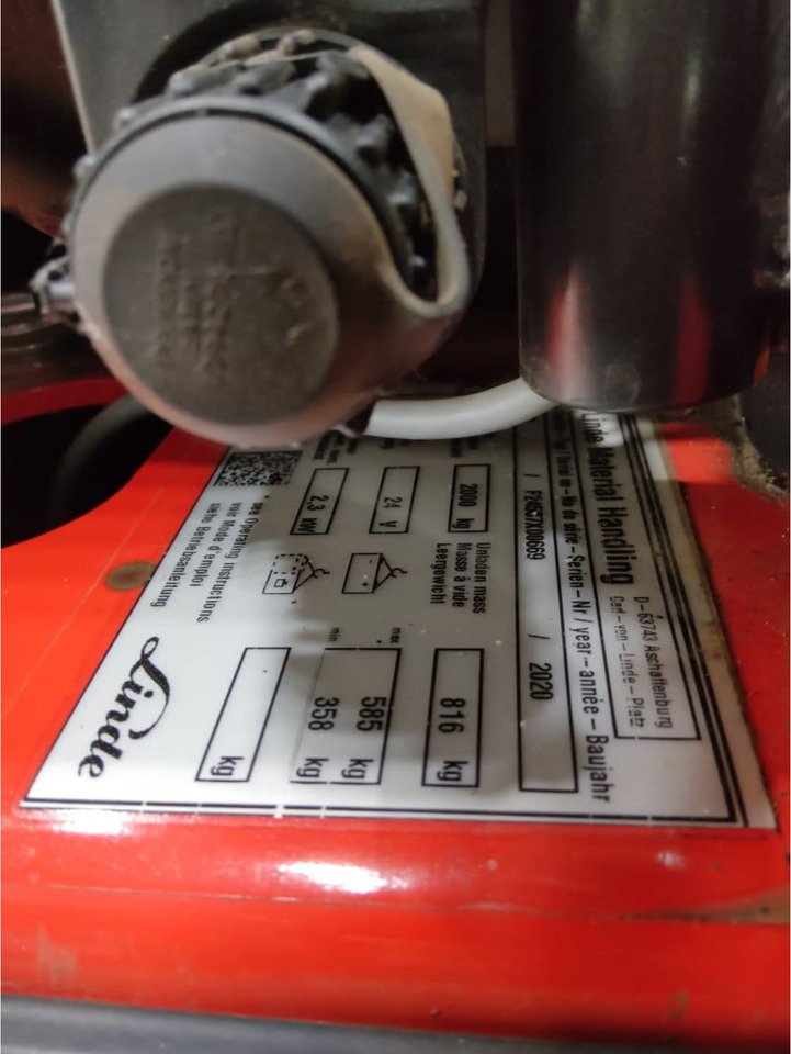 Linde N20/LiIon - בוחר הזמנות: תמונה 2 Linde N20/LiIon - בוחר הזמנות: תמונה 2