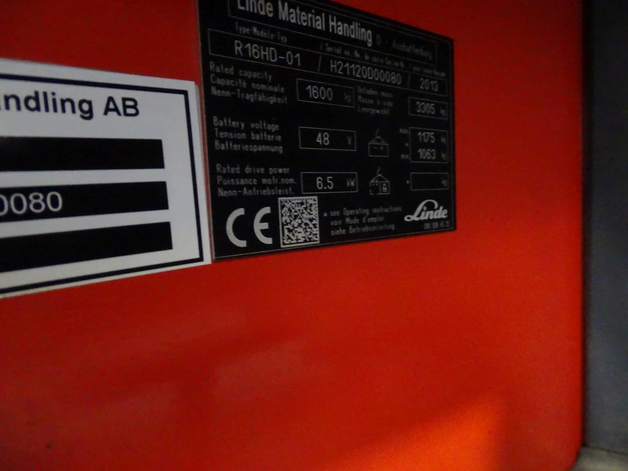 Linde R16HD-01 - משאית הגעה: תמונה 5 Linde R16HD-01 - משאית הגעה: תמונה 5