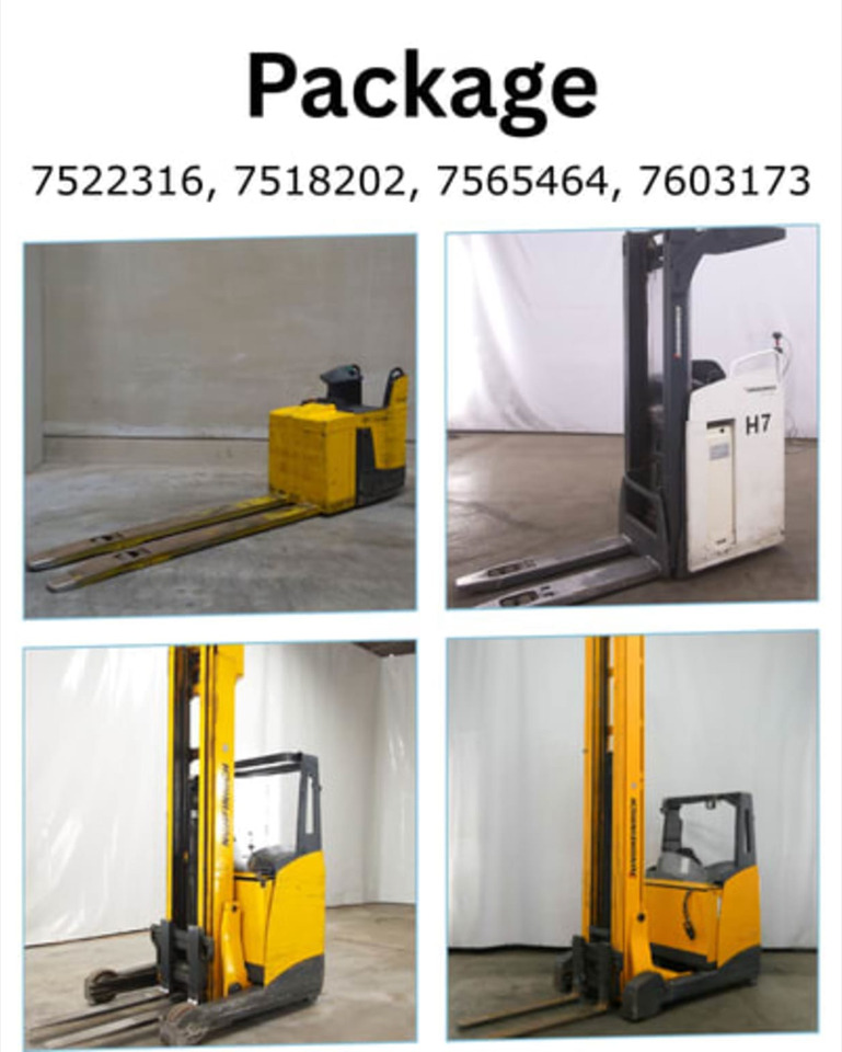 Package 11: JUNGHEINRICH ERE225 / ESC216 / ETV214 / ETV325 - משאית הגעה: תמונה 1 Package 11: JUNGHEINRICH ERE225 / ESC216 / ETV214 / ETV325 - משאית הגעה: תמונה 1