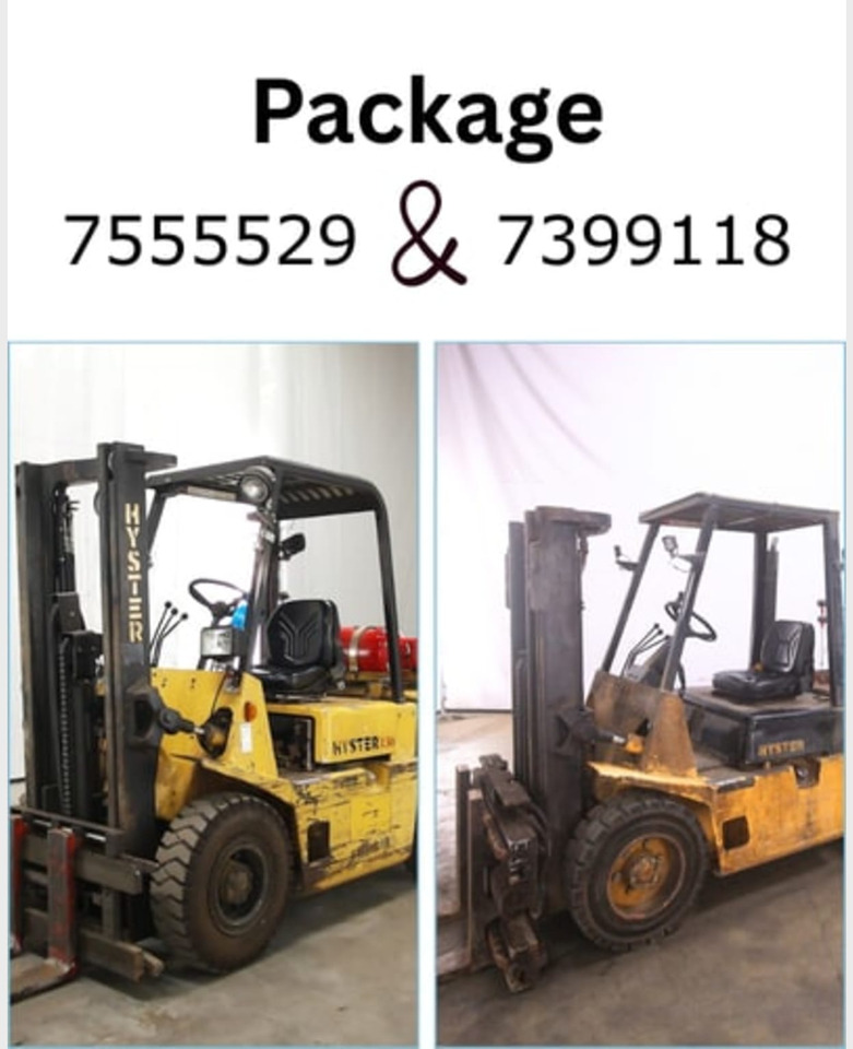 Package 7: HYSTER H2.50XL & H3.00XL - מלגזה: תמונה 1 Package 7: HYSTER H2.50XL & H3.00XL - מלגזה: תמונה 1