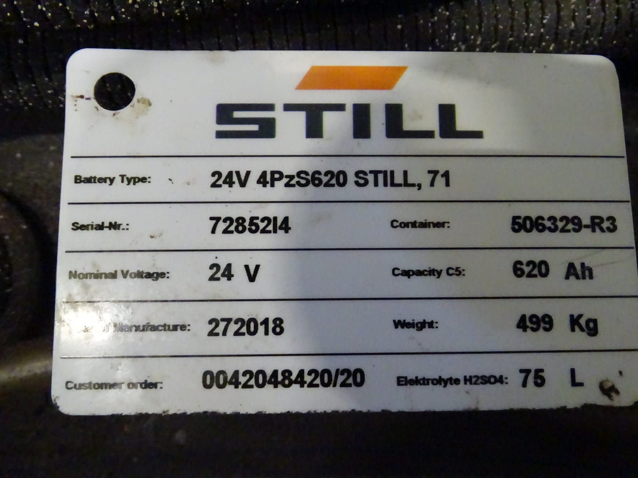 STILL EXU-S24 - משאית משטחים: תמונה 2 STILL EXU-S24 - משאית משטחים: תמונה 2