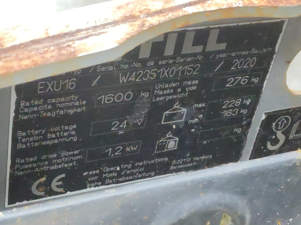 STILL EXU16 - משאית משטחים: תמונה 5 STILL EXU16 - משאית משטחים: תמונה 5