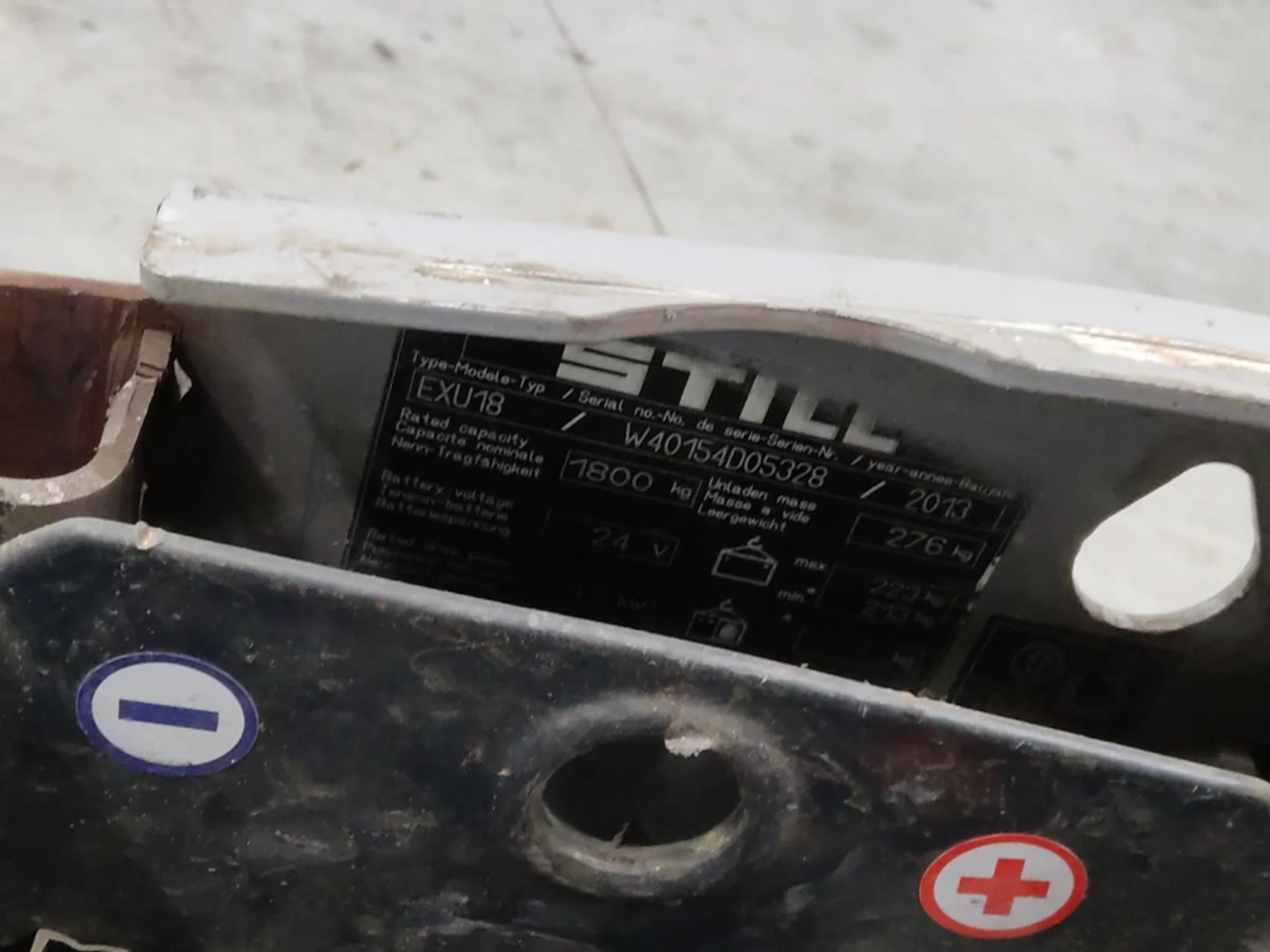 STILL EXU18 - משאית משטחים: תמונה 5 STILL EXU18 - משאית משטחים: תמונה 5