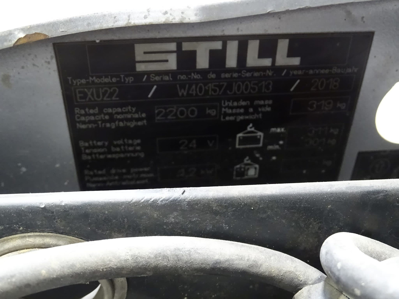 STILL EXU22 - משאית משטחים: תמונה 2 STILL EXU22 - משאית משטחים: תמונה 2