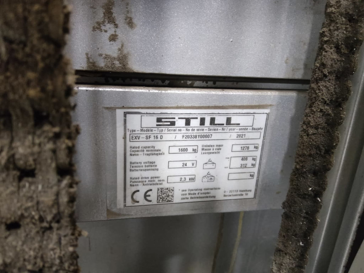 STILL EXV-SF16D - מערים: תמונה 5 STILL EXV-SF16D - מערים: תמונה 5