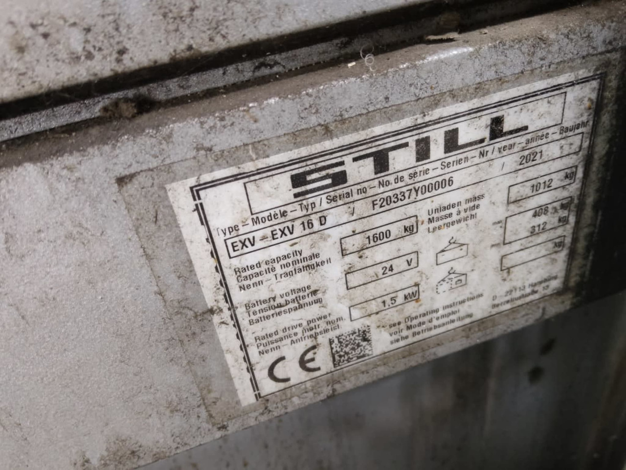 STILL EXV16D/LiIon - מערים: תמונה 5 STILL EXV16D/LiIon - מערים: תמונה 5