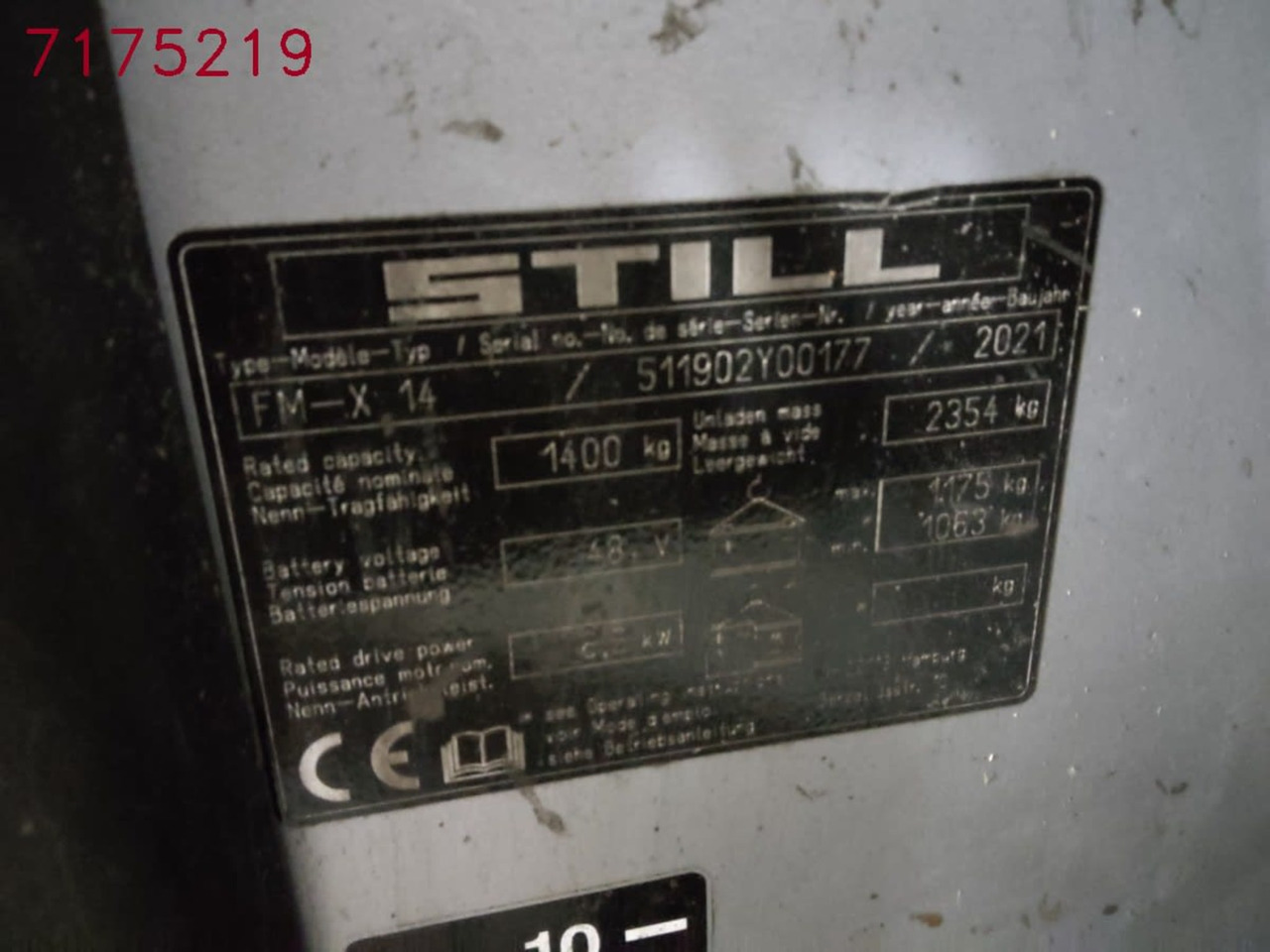 STILL FM-X14 - משאית הגעה: תמונה 2 STILL FM-X14 - משאית הגעה: תמונה 2