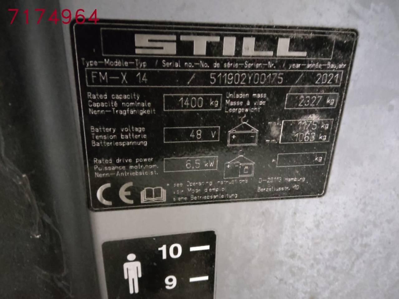 STILL FM-X14 - משאית הגעה: תמונה 2 STILL FM-X14 - משאית הגעה: תמונה 2