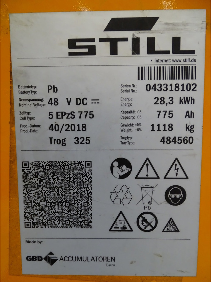 STILL FM-X17 - משאית הגעה: תמונה 3 STILL FM-X17 - משאית הגעה: תמונה 3
