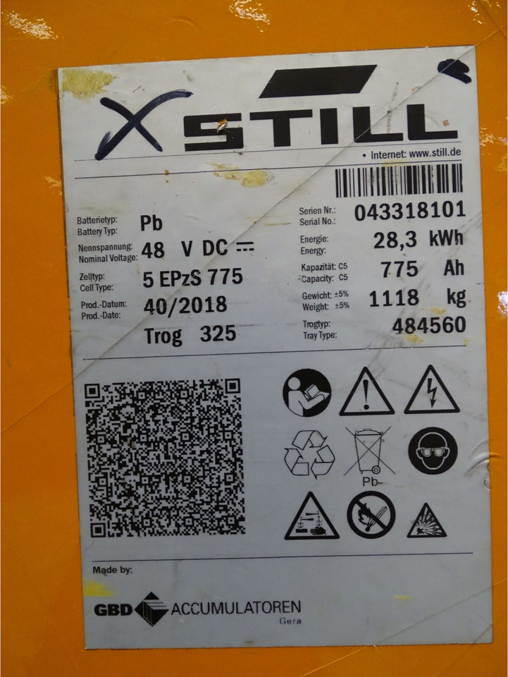 STILL FM-X17 - משאית הגעה: תמונה 2 STILL FM-X17 - משאית הגעה: תמונה 2
