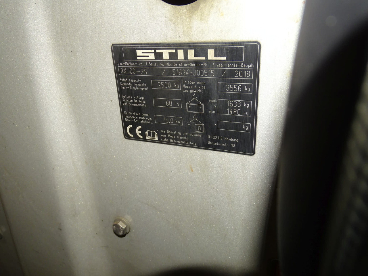 STILL RX60-25 - מלגזה חשמלית: תמונה 2 STILL RX60-25 - מלגזה חשמלית: תמונה 2