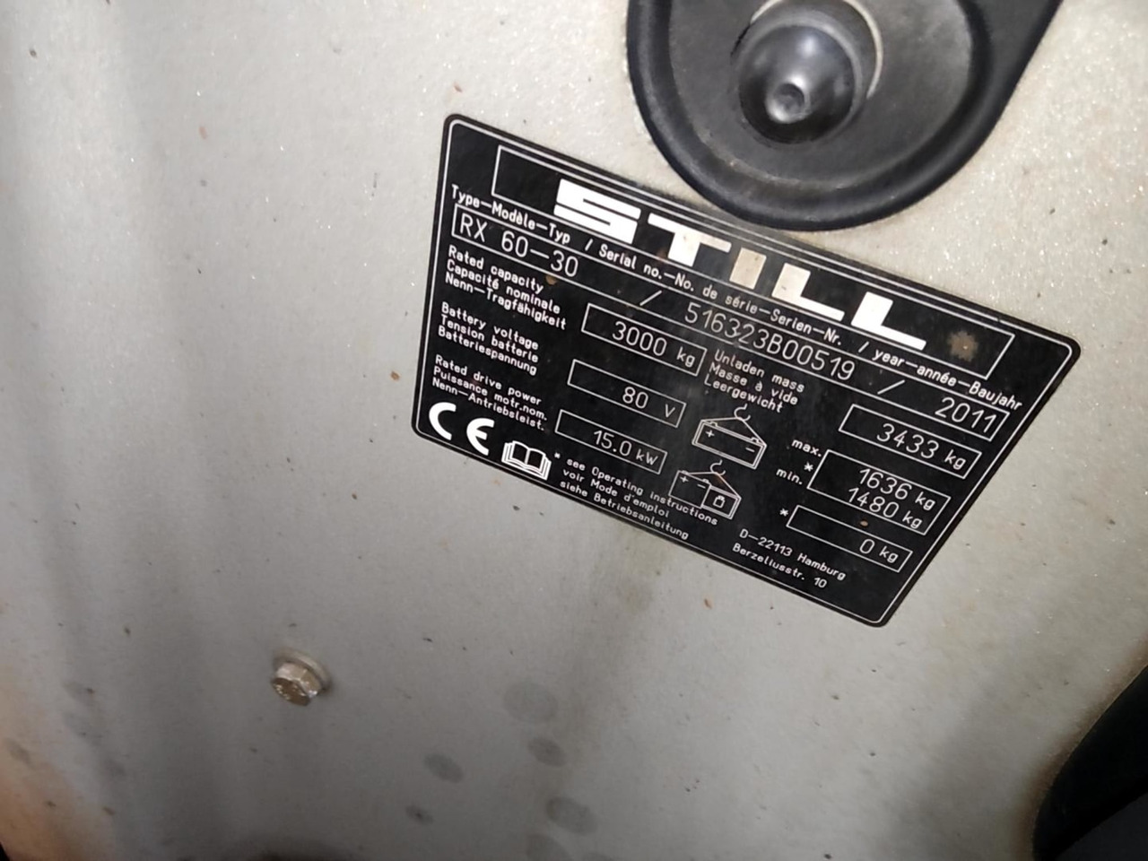 STILL RX60-30 - מלגזה חשמלית: תמונה 2 STILL RX60-30 - מלגזה חשמלית: תמונה 2