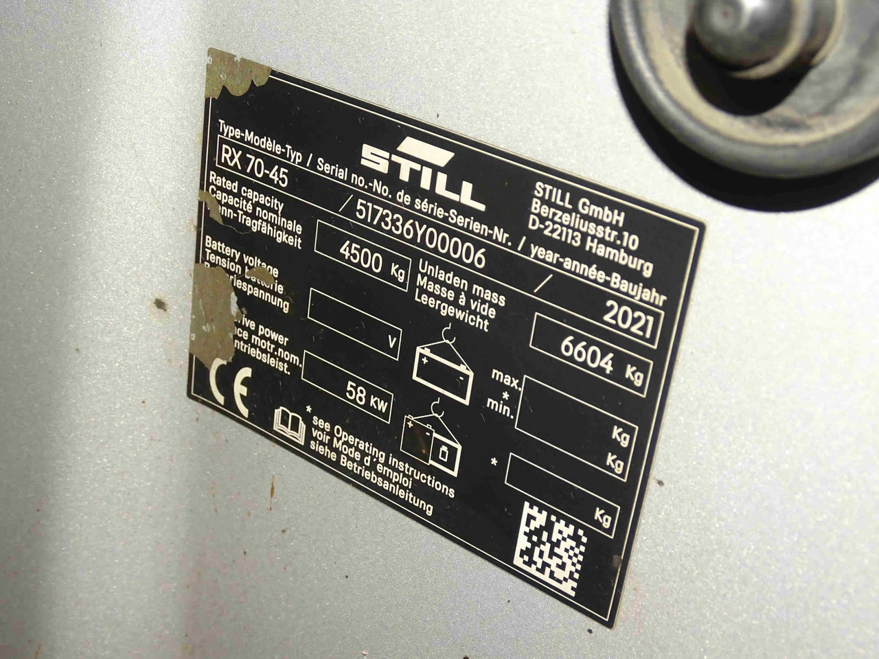 STILL RX70-45T - מלגזת LPG: תמונה 2 STILL RX70-45T - מלגזת LPG: תמונה 2