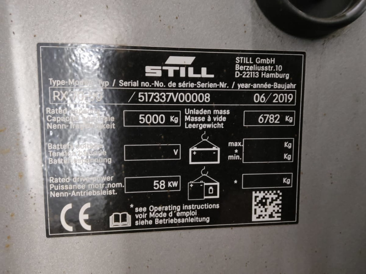 STILL RX70-50T - מלגזת LPG: תמונה 2 STILL RX70-50T - מלגזת LPG: תמונה 2