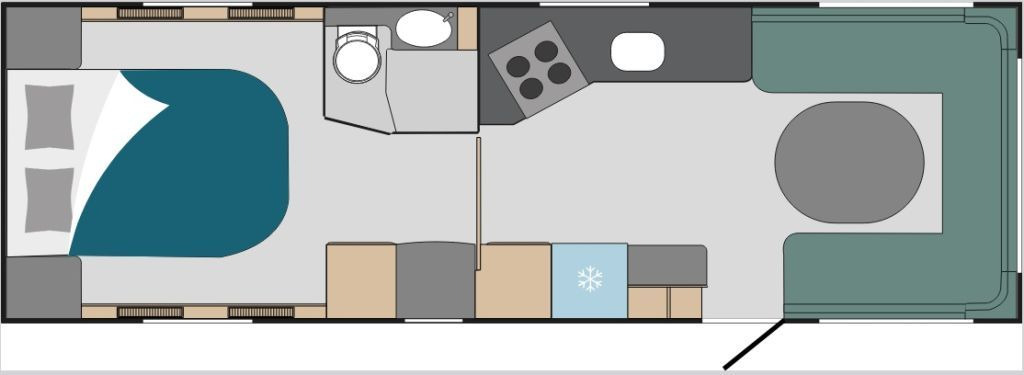 Polar 730 QA 30% RABATT LUXUS KLIMA AKTION - קרוואן נגרר: תמונה 2 Polar 730 QA 30% RABATT LUXUS KLIMA AKTION - קרוואן נגרר: תמונה 2