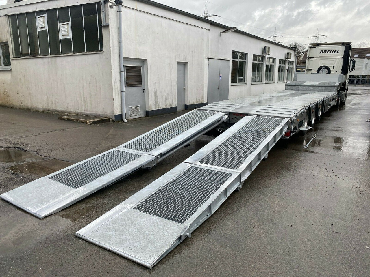 סמיטריילר עם מטען נמוך VEGA Verzinkt+LIFT+LENKACHSE+LED: תמונה 11