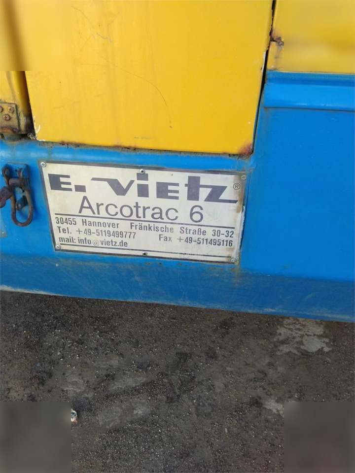 2001 VIETZ ARCOTRAC 6 - מניח צינורות: תמונה 2 2001 VIETZ ARCOTRAC 6 - מניח צינורות: תמונה 2