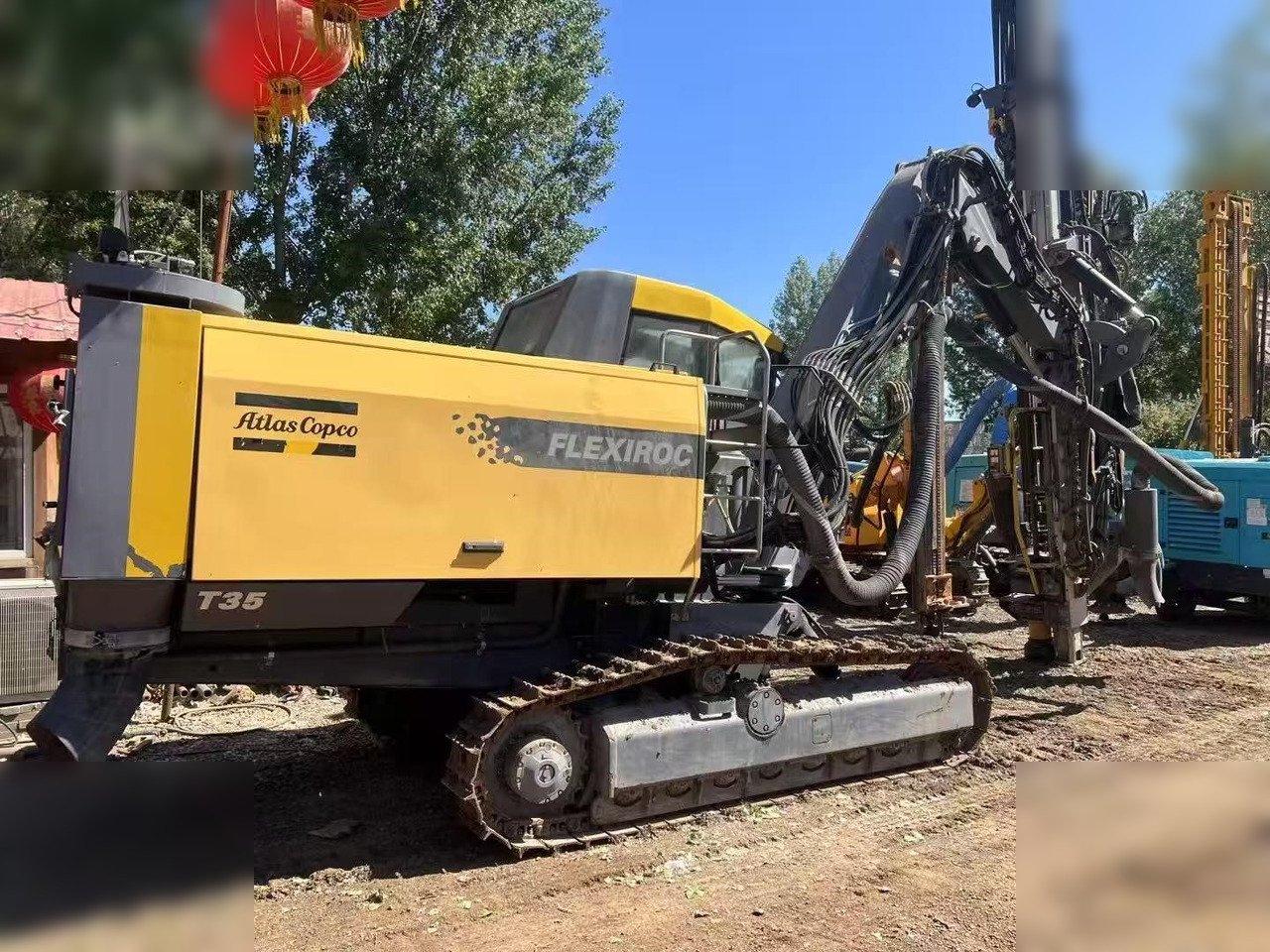 2012 ATLAS COPCO FLEXIROC T35-11 - אסדת קידוח: תמונה 1 2012 ATLAS COPCO FLEXIROC T35-11 - אסדת קידוח: תמונה 1