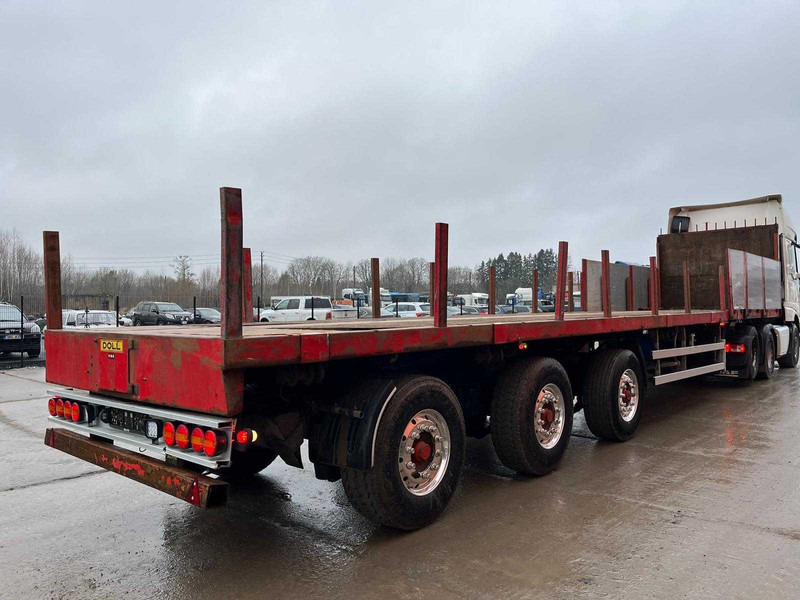 Doll 93 H STEERED AXLES / PLATFORM L=13463 / EXTENDABLE - סמיטריילר צד נופל/ שטוח: תמונה 4 Doll 93 H STEERED AXLES / PLATFORM L=13463 / EXTENDABLE - סמיטריילר צד נופל/ שטוח: תמונה 4