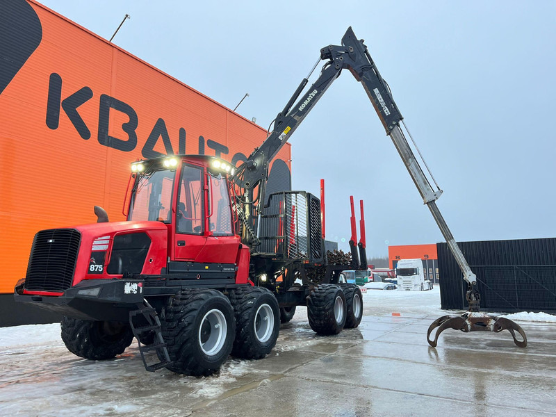 Komatsu 875 145F CRANE - קרון נגרר ליערות: תמונה 1 Komatsu 875 145F CRANE - קרון נגרר ליערות: תמונה 1