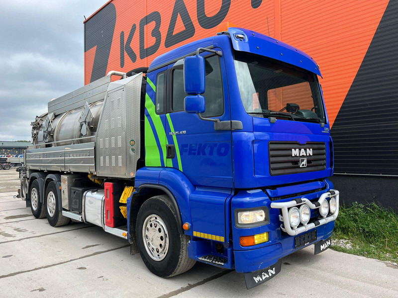 MAN TGA 26.430 6x2*4 TANK 13700 l / VACUUM MORO PM200R - 2283 hours / PRESSURE Pratissoli KF38 - 40 l/min - 150 bar - משאית ואקום: תמונה 3 MAN TGA 26.430 6x2*4 TANK 13700 l / VACUUM MORO PM200R - 2283 hours / PRESSURE Pratissoli KF38 - 40 l/min - 150 bar - משאית ואקום: תמונה 3