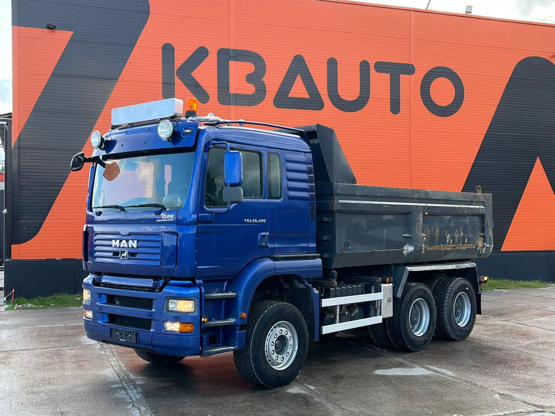 MAN TGA 26.480 6x4 FULL STEEL / BOX L=4581 mm - מזהיר: תמונה 1 MAN TGA 26.480 6x4 FULL STEEL / BOX L=4581 mm - מזהיר: תמונה 1