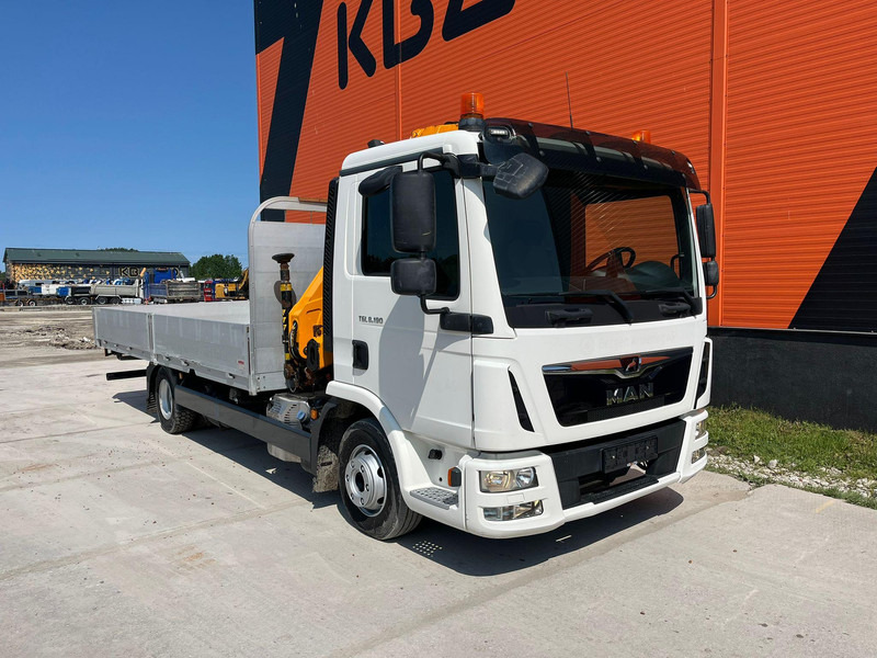 MAN TGL 8.190 4x2 EFFER 80.2/2S / PLATFORM L=5250 mm - משאית צד נופל/ שטוחה, משאית מנוף: תמונה 4 MAN TGL 8.190 4x2 EFFER 80.2/2S / PLATFORM L=5250 mm - משאית צד נופל/ שטוחה, משאית מנוף: תמונה 4