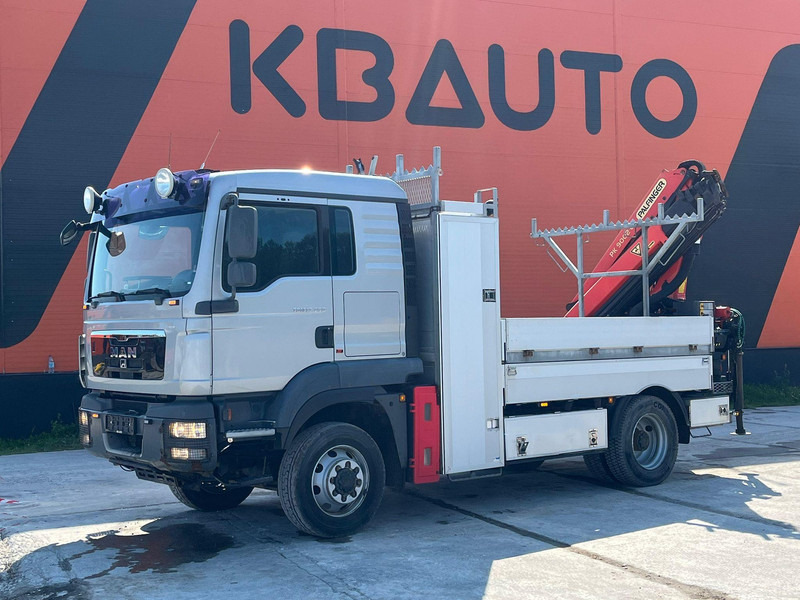 MAN TGM 13.290 4x4 PK9002 / PLATFORM L=3212 mm - משאית צד נופל/ שטוחה, משאית מנוף: תמונה 2 MAN TGM 13.290 4x4 PK9002 / PLATFORM L=3212 mm - משאית צד נופל/ שטוחה, משאית מנוף: תמונה 2