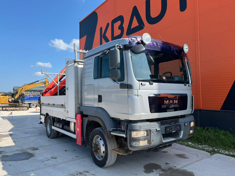 MAN TGM 13.290 4x4 PK9002 / PLATFORM L=3212 mm - משאית צד נופל/ שטוחה, משאית מנוף: תמונה 4 MAN TGM 13.290 4x4 PK9002 / PLATFORM L=3212 mm - משאית צד נופל/ שטוחה, משאית מנוף: תמונה 4