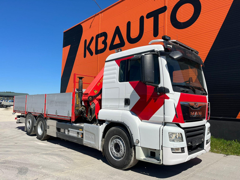 MAN TGS 26.460 6x2*4 PK22002 / PLATFORM L=6560 mm - משאית צד נופל/ שטוחה, משאית מנוף: תמונה 4 MAN TGS 26.460 6x2*4 PK22002 / PLATFORM L=6560 mm - משאית צד נופל/ שטוחה, משאית מנוף: תמונה 4