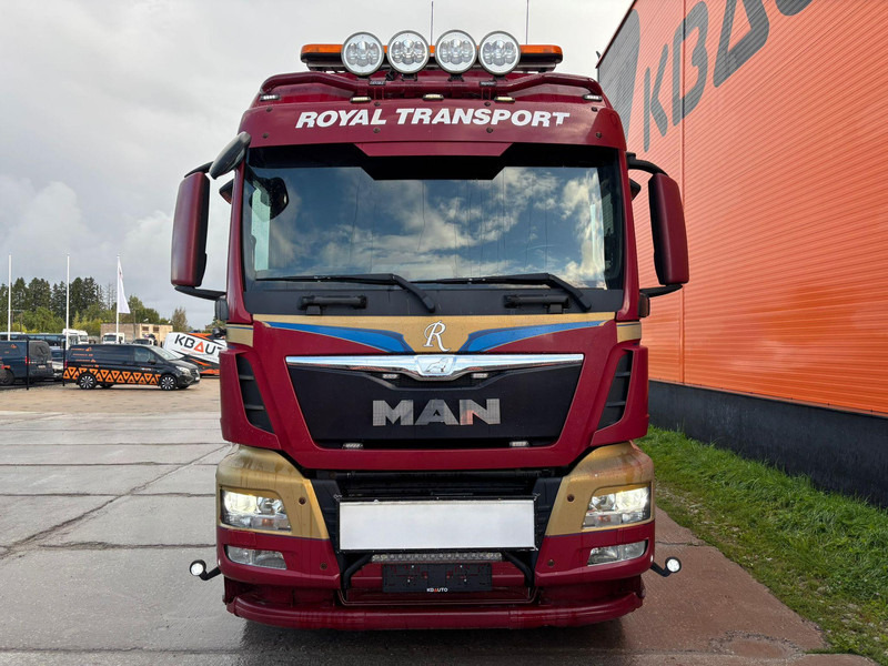MAN TGS 35.480 8x4H-6 HYDRODRIVE / PLATFORM L=9160 mm / WINCH - משאית הובלה אוטומטית: תמונה 3 MAN TGS 35.480 8x4H-6 HYDRODRIVE / PLATFORM L=9160 mm / WINCH - משאית הובלה אוטומטית: תמונה 3