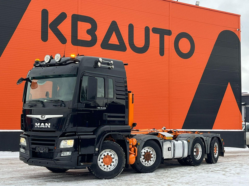 MAN TGS 35.500 8x4H*6 PALFINGER T 20 ton / L=5700 mm / HYDRODRIVE - משאית הרמת וו: תמונה 1 MAN TGS 35.500 8x4H*6 PALFINGER T 20 ton / L=5700 mm / HYDRODRIVE - משאית הרמת וו: תמונה 1