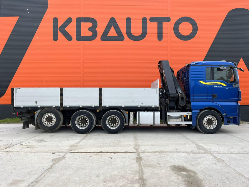MAN TGX 35.480 8x4*4 HIAB 288E-7 / PLATFORM L=6397 mm - משאית צד נופל/ שטוחה, משאית מנוף: תמונה 5 MAN TGX 35.480 8x4*4 HIAB 288E-7 / PLATFORM L=6397 mm - משאית צד נופל/ שטוחה, משאית מנוף: תמונה 5