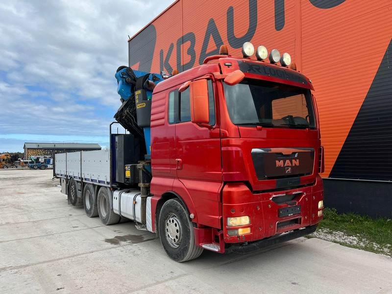MAN TGX 35.480 8x4*4 PK 65002 + JIB / PLATFORM L=6800 mm - משאית צד נופל/ שטוחה, משאית מנוף: תמונה 4 MAN TGX 35.480 8x4*4 PK 65002 + JIB / PLATFORM L=6800 mm - משאית צד נופל/ שטוחה, משאית מנוף: תמונה 4