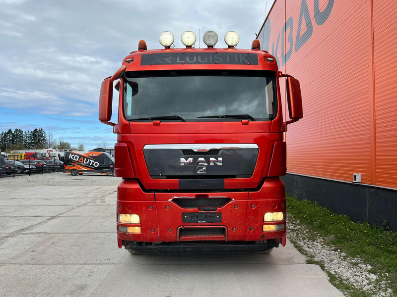 MAN TGX 35.480 8x4*4 PK 65002 + JIB / PLATFORM L=6800 mm - משאית צד נופל/ שטוחה, משאית מנוף: תמונה 3 MAN TGX 35.480 8x4*4 PK 65002 + JIB / PLATFORM L=6800 mm - משאית צד נופל/ שטוחה, משאית מנוף: תמונה 3
