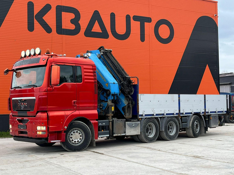 MAN TGX 35.480 8x4*4 PK 65002 + JIB / PLATFORM L=6800 mm - משאית צד נופל/ שטוחה, משאית מנוף: תמונה 2 MAN TGX 35.480 8x4*4 PK 65002 + JIB / PLATFORM L=6800 mm - משאית צד נופל/ שטוחה, משאית מנוף: תמונה 2