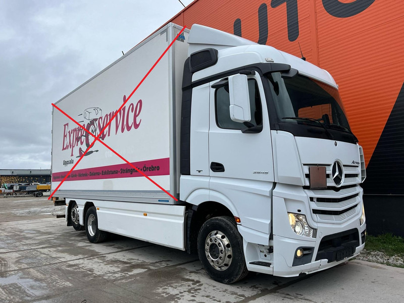 Mercedes-Benz Actros 2545 6x2*4 BOX L=7445 mm - משאית עם שלדת תא: תמונה 3 Mercedes-Benz Actros 2545 6x2*4 BOX L=7445 mm - משאית עם שלדת תא: תמונה 3