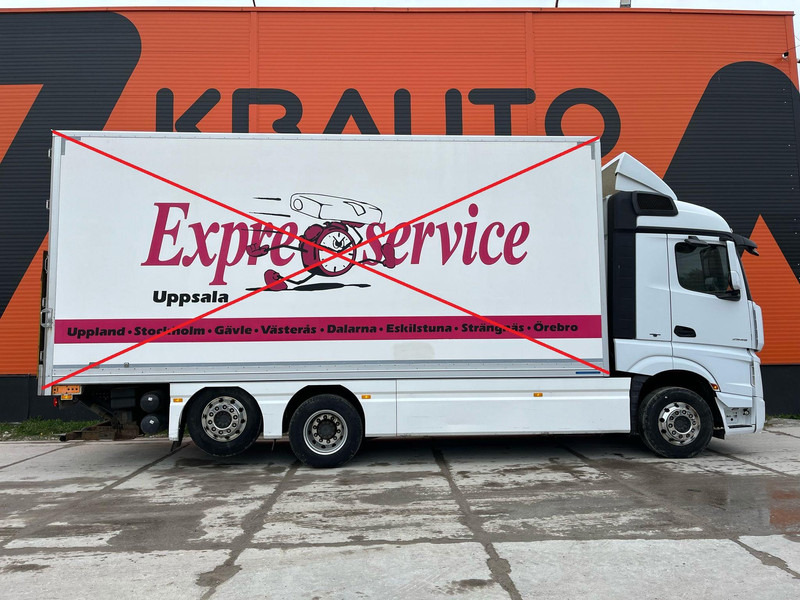 Mercedes-Benz Actros 2545 6x2*4 BOX L=7445 mm - משאית עם שלדת תא: תמונה 4 Mercedes-Benz Actros 2545 6x2*4 BOX L=7445 mm - משאית עם שלדת תא: תמונה 4
