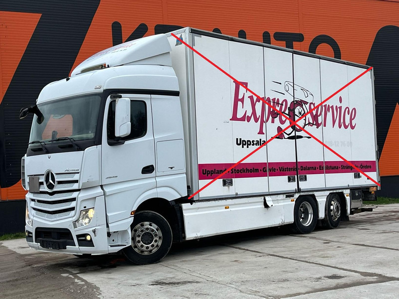 Mercedes-Benz Actros 2545 6x2*4 BOX L=7445 mm - משאית עם שלדת תא: תמונה 1 Mercedes-Benz Actros 2545 6x2*4 BOX L=7445 mm - משאית עם שלדת תא: תמונה 1