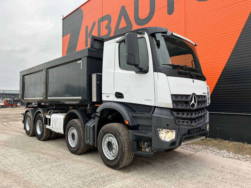 Mercedes-Benz Arocs 4151 8x4 BORDMATIC / FULL STEEL / DRUM BRAKES / BOX L=6140 mm - מזהיר: תמונה 3 Mercedes-Benz Arocs 4151 8x4 BORDMATIC / FULL STEEL / DRUM BRAKES / BOX L=6140 mm - מזהיר: תמונה 3