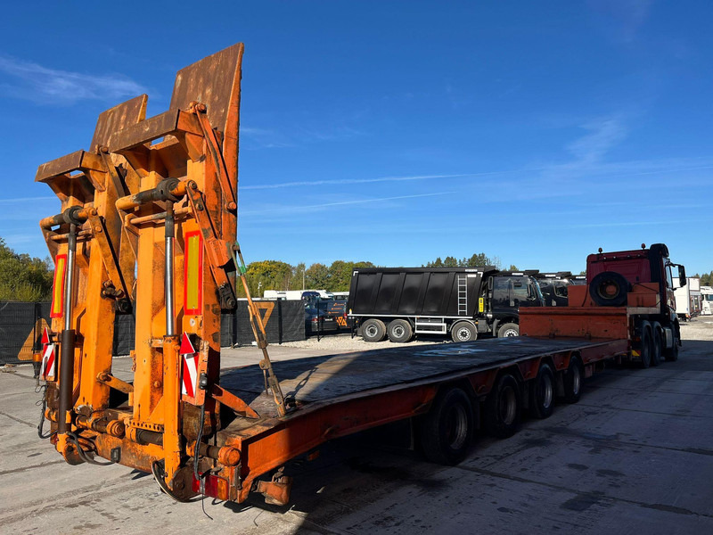 Müller-Mitteltal TS4 HYDRAULIC RAMPS / STEEL SUSPENSION / DRUM BRAKES / PLATFORM L=10790 mm - סמיטריילר עם מטען נמוך: תמונה 3 Müller-Mitteltal TS4 HYDRAULIC RAMPS / STEEL SUSPENSION / DRUM BRAKES / PLATFORM L=10790 mm - סמיטריילר עם מטען נמוך: תמונה 3