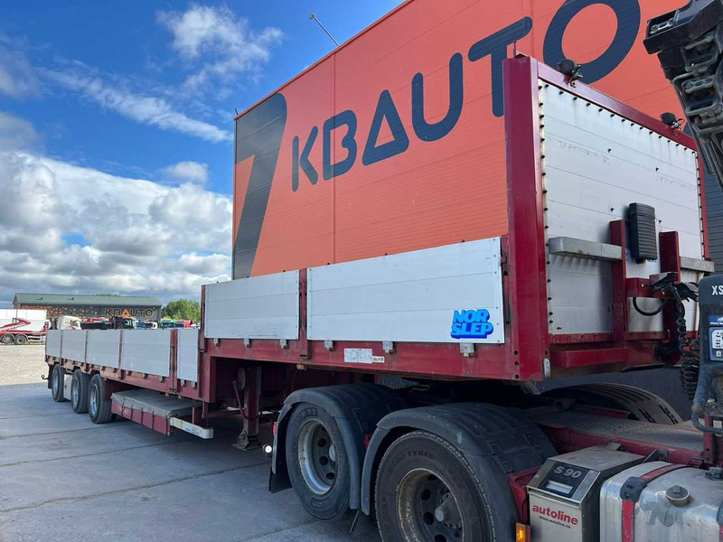 NOR SLEP SE 42 P PLATFORM L=9268 - 13681 mm - סמיטריילר עם מטען נמוך: תמונה 3 NOR SLEP SE 42 P PLATFORM L=9268 - 13681 mm - סמיטריילר עם מטען נמוך: תמונה 3