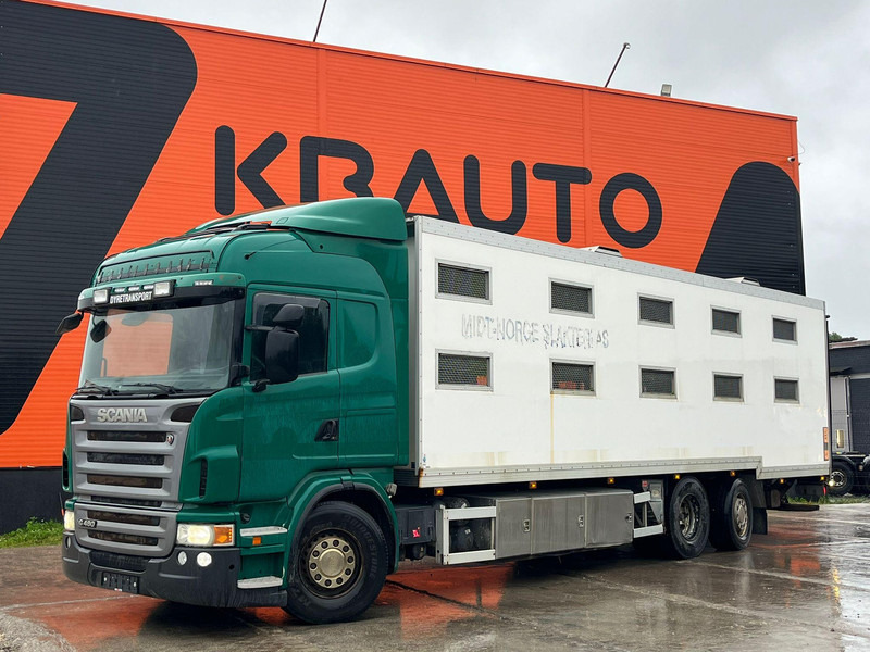 Scania G 480 6x2*4 BOX L=9212 mm / COOLANT LEAKAGE ON 3 RD CYLINDER - משאית להובלת בעלי חיים: תמונה 1 Scania G 480 6x2*4 BOX L=9212 mm / COOLANT LEAKAGE ON 3 RD CYLINDER - משאית להובלת בעלי חיים: תמונה 1