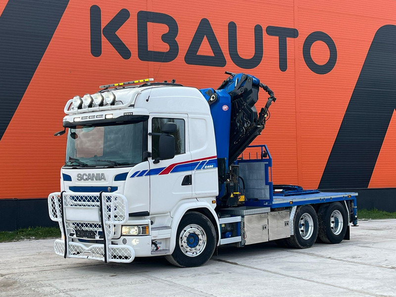 Scania G 490 6x2 HMF 5020 K6 + JIB / RETARDER - יחידת טרקטור: תמונה 2 Scania G 490 6x2 HMF 5020 K6 + JIB / RETARDER - יחידת טרקטור: תמונה 2