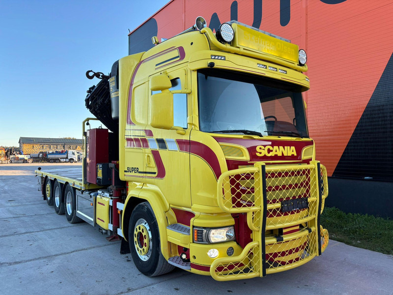 Scania G 490 8x4*4 PK 65002 SH / JIB CONNECTION / PLATFORM L=6301-7499 mm - משאית צד נופל/ שטוחה, משאית מנוף: תמונה 4 Scania G 490 8x4*4 PK 65002 SH / JIB CONNECTION / PLATFORM L=6301-7499 mm - משאית צד נופל/ שטוחה, משאית מנוף: תמונה 4
